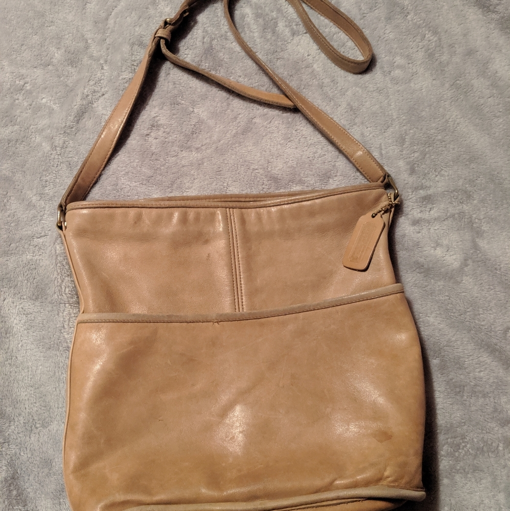 Vintage Leather Coach purse